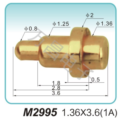 M2995 1.36x3.6(1A)pogopin	探針