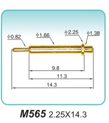 電流觸針  M565  2.25x14.3
