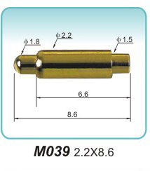 充電器彈簧針M039 2.2X8.6
