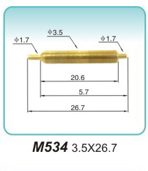 雙頭彈簧頂針M534 3.5X26.7