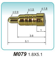 電源接觸頂針M079 1.8X5.1
