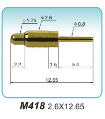 彈簧探針M418 2.6X12.65