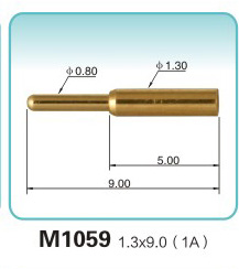彈簧接觸針M1059 1.3x9.0 (1A)
