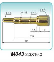 電源接觸頂針M043 2.3X10.0