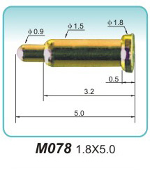 電源接觸頂針M078 1.8X5.0