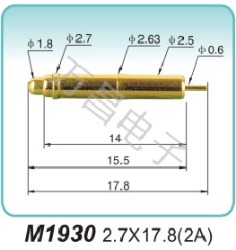大電流探針M1930 2.7X17.8(2A)