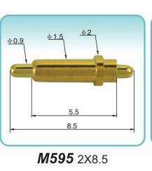 雙頭彈簧頂針M595 2X8.5