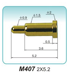 天線頂針M407 2X5.2