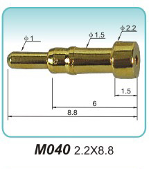 充電器彈簧針M040 2.2X8.8
