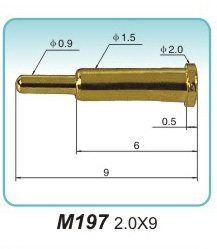 彈簧探針  M197 2.0x9