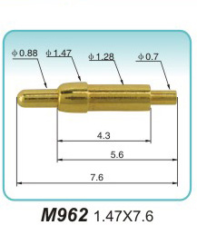 充電器彈簧針M962 1.47X7.6