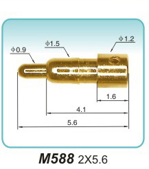 充電pin針  M588 2x5.6
