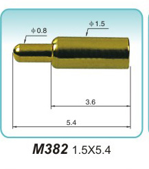 彈簧接觸針  M382  1.5x5.4