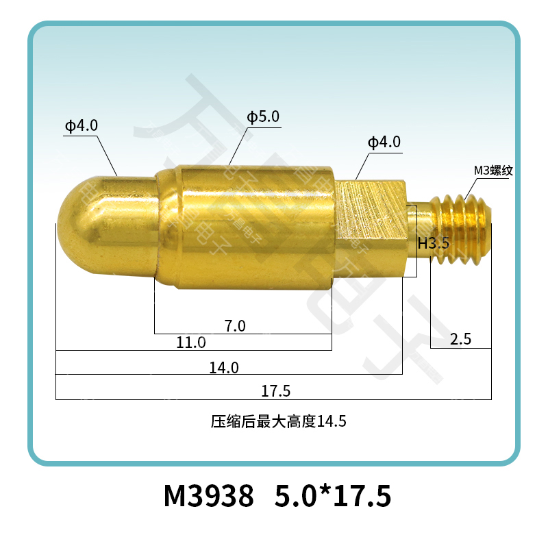 M3938 5.0*17.5